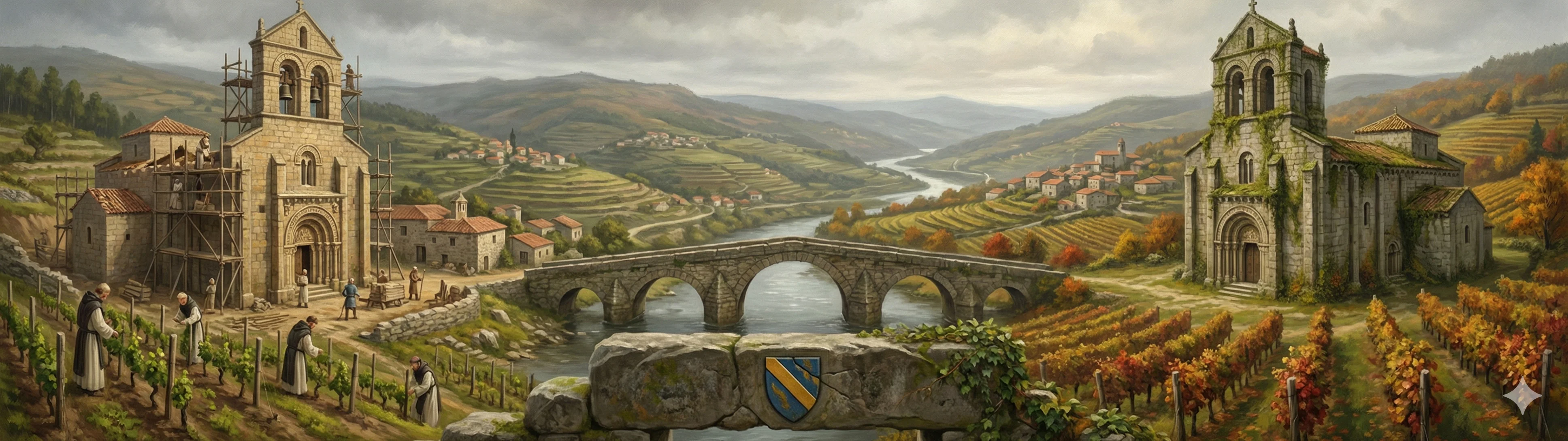 The lasting French legacy in Galician architecture, wine, and culture