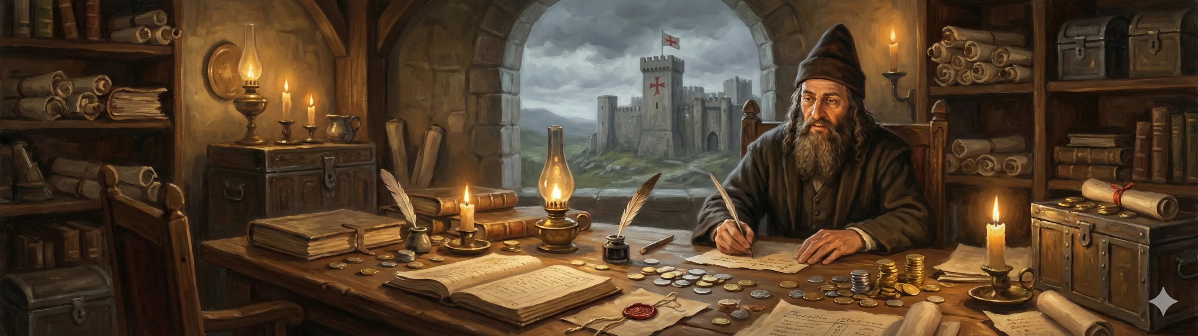 A Jewish financier managing accounts for the military orders in medieval Iberia