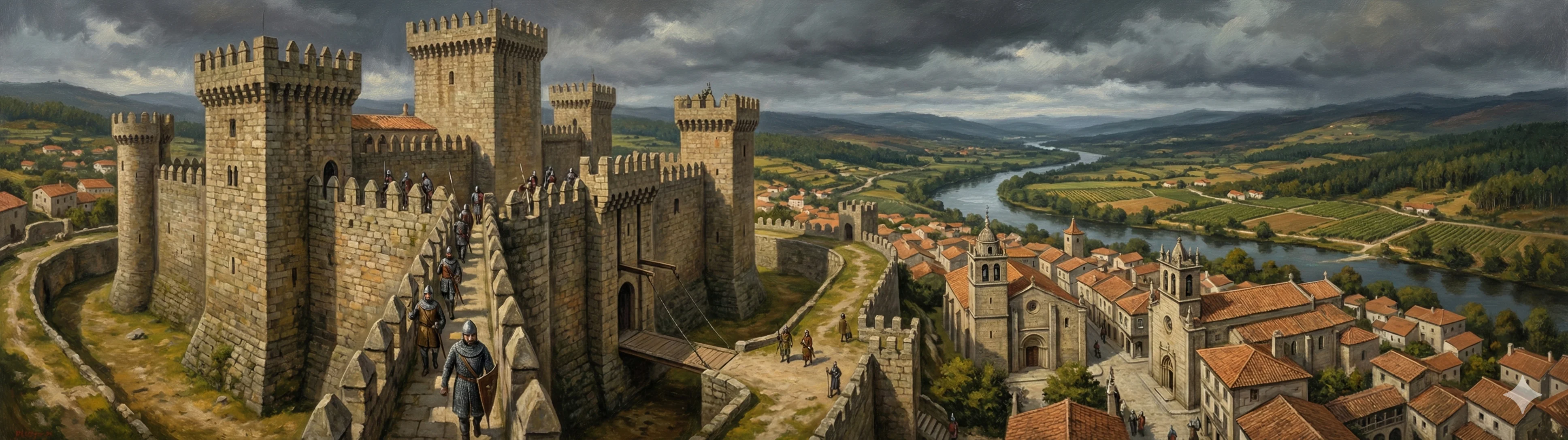 Castle of the Counts of Sarmiento in its full glory