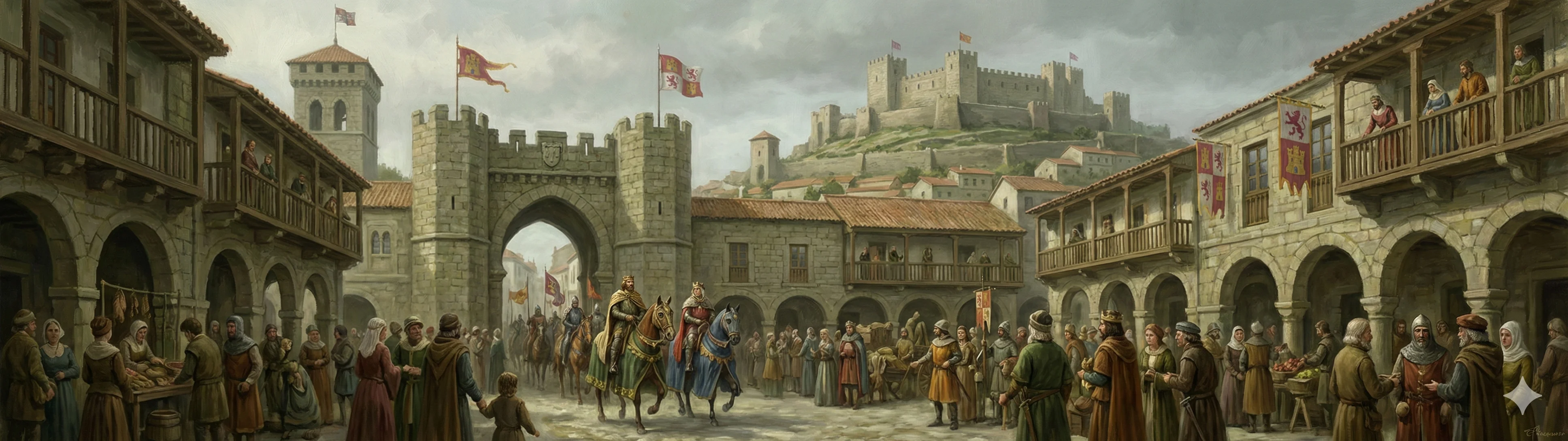 Ribadavia as royal capital in the 12th century