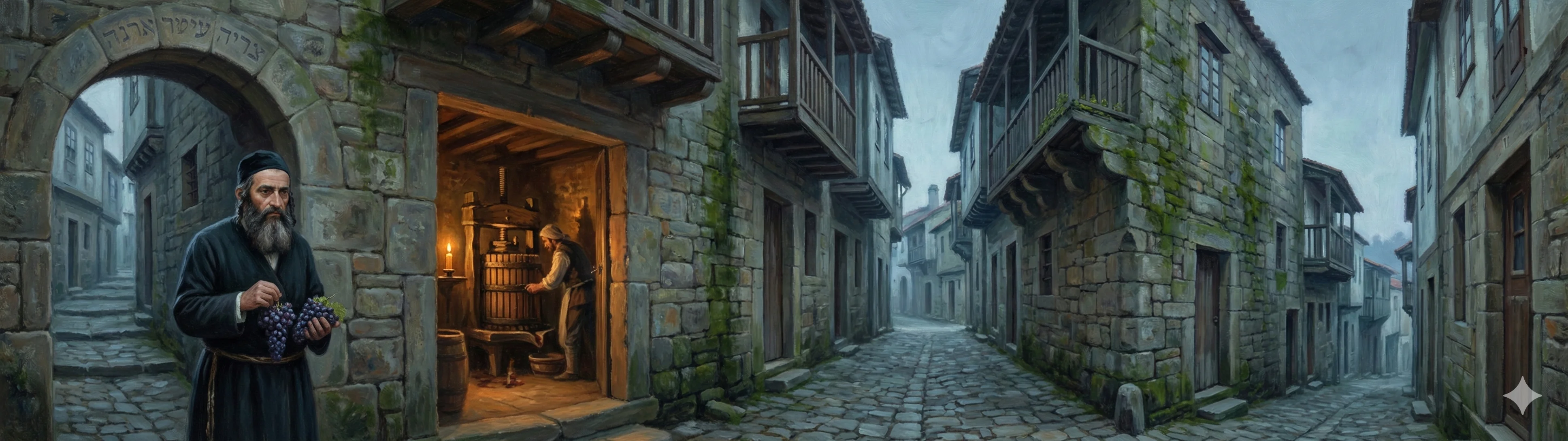 Sephardic winemakers in the Jewish quarter of Ribadavia