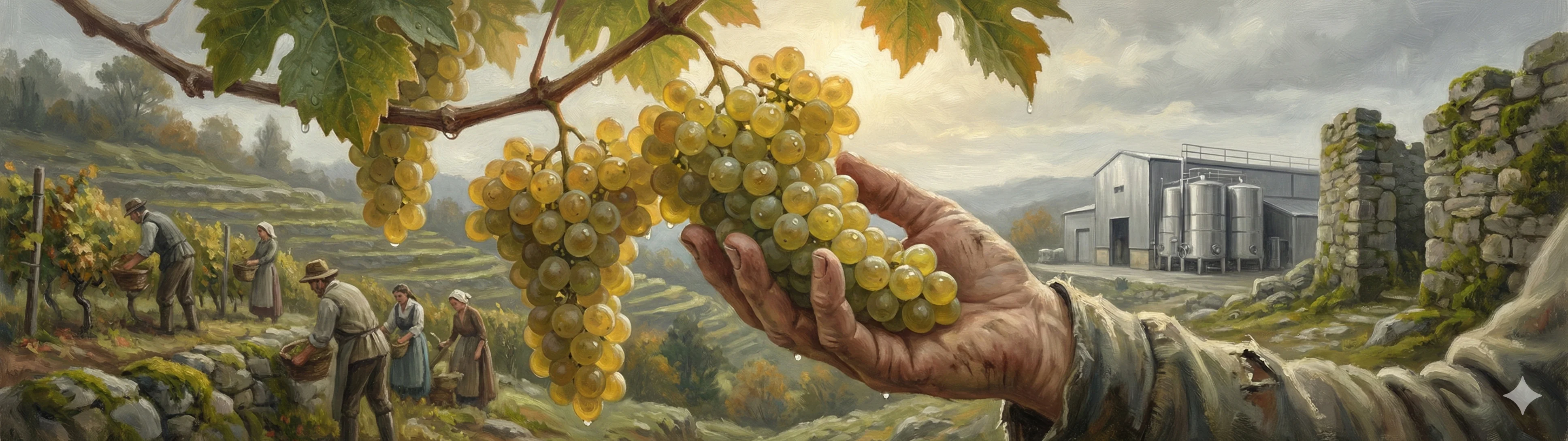 Treixadura grapes and modern Ribeiro winemaking