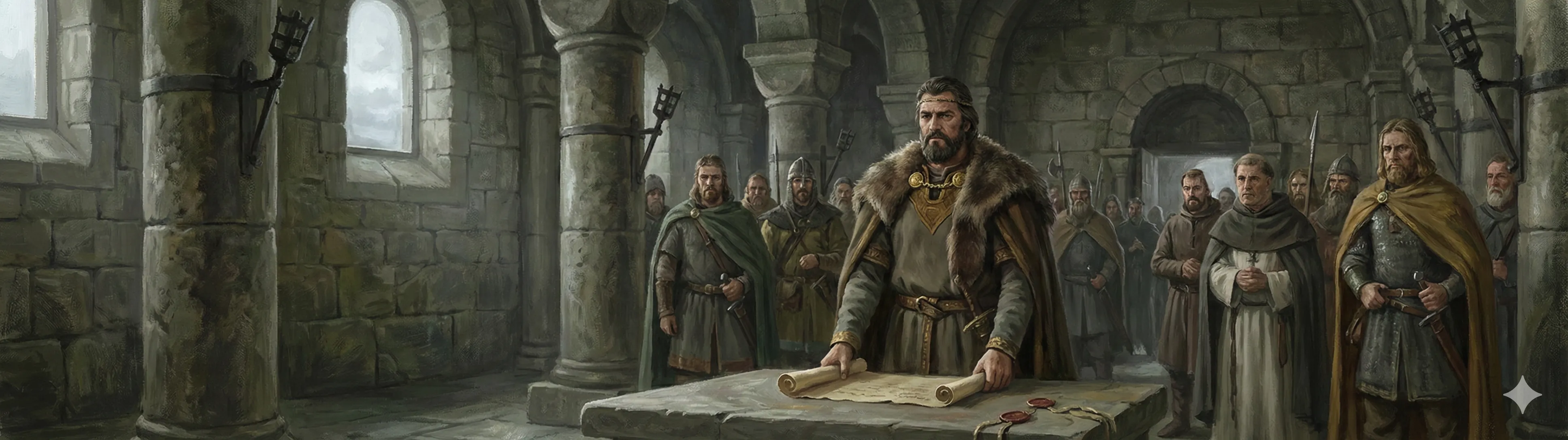 Count Hermenegildo Gutiérrez at the court of Alfonso III of Asturias