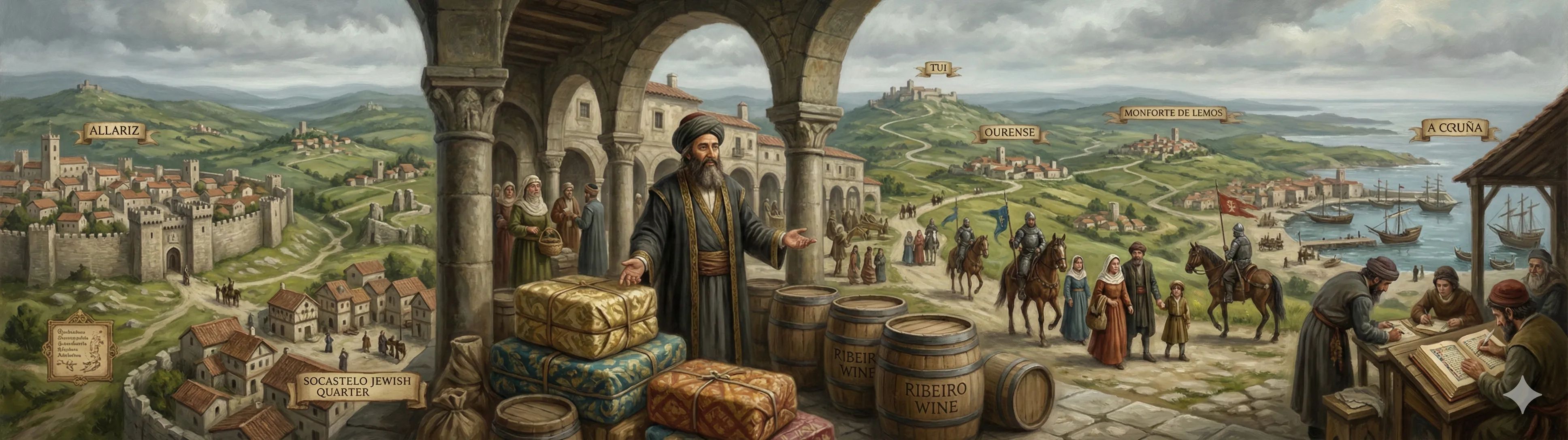 The medieval Jewish communities of Galicia