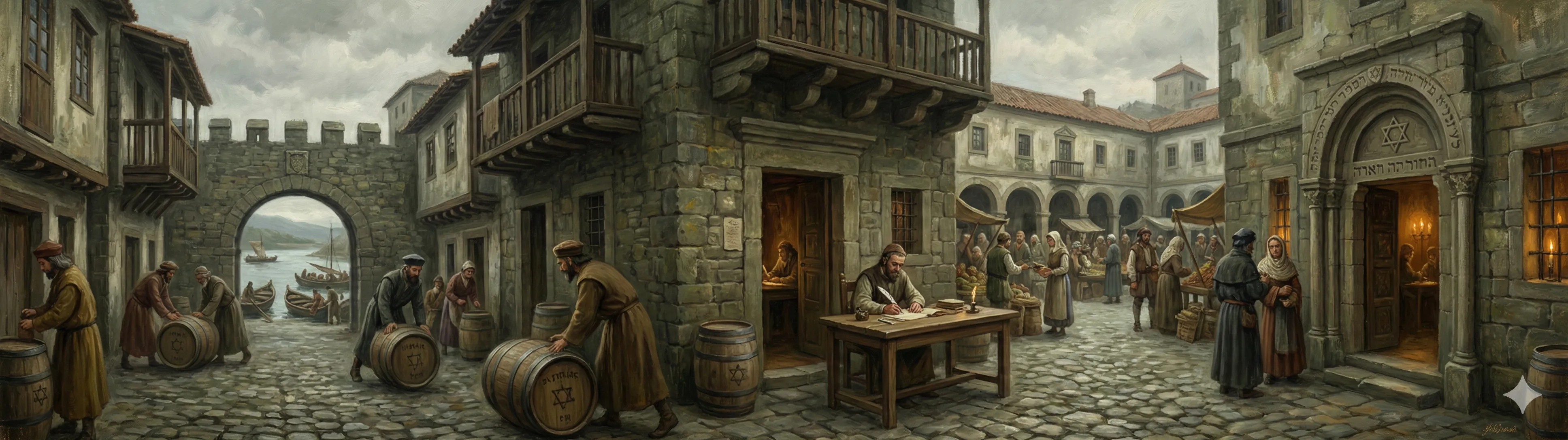 Ribadavia — wine trade, faith, and Jewish commerce