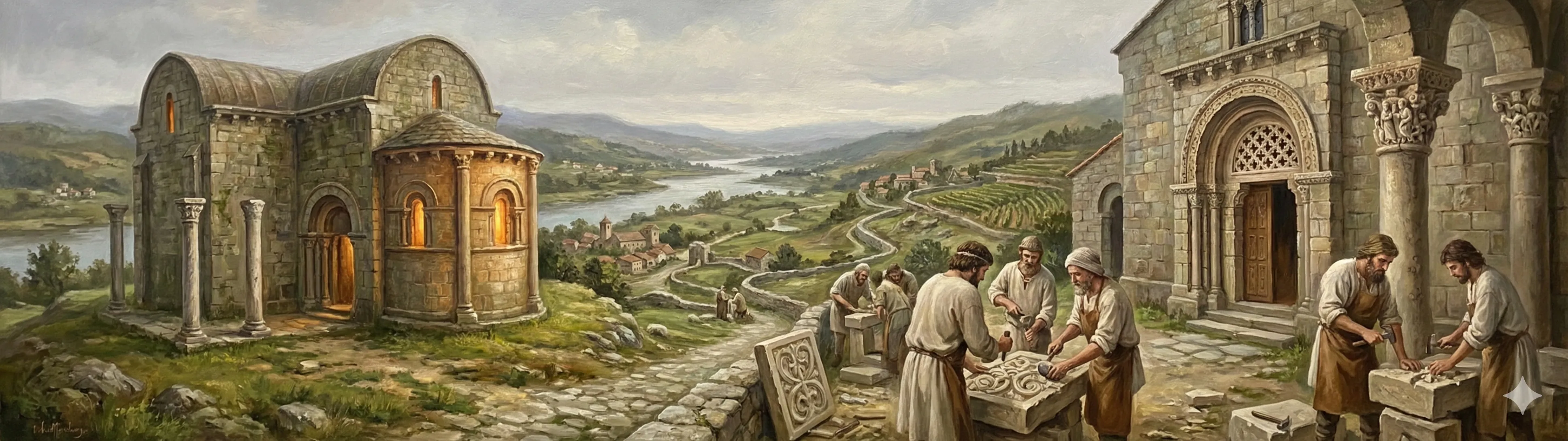 Santa Comba de Bande and San Xes de Francelos — Visigothic churches of Ourense