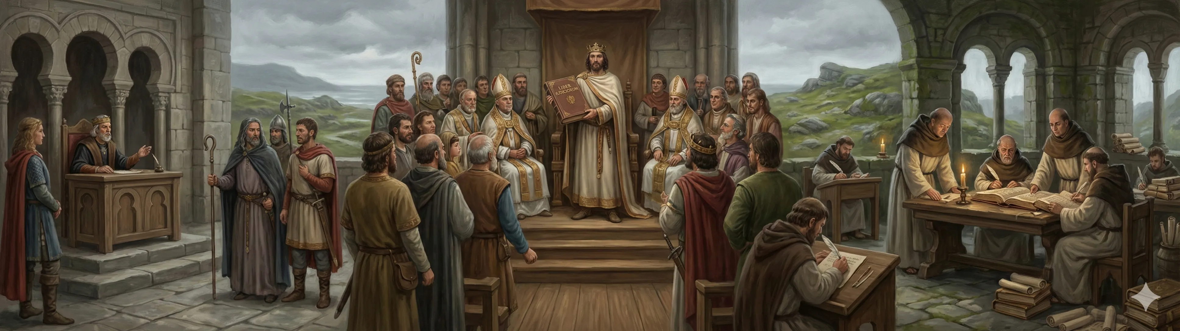 Promulgation of the Liber Iudiciorum, 654 AD